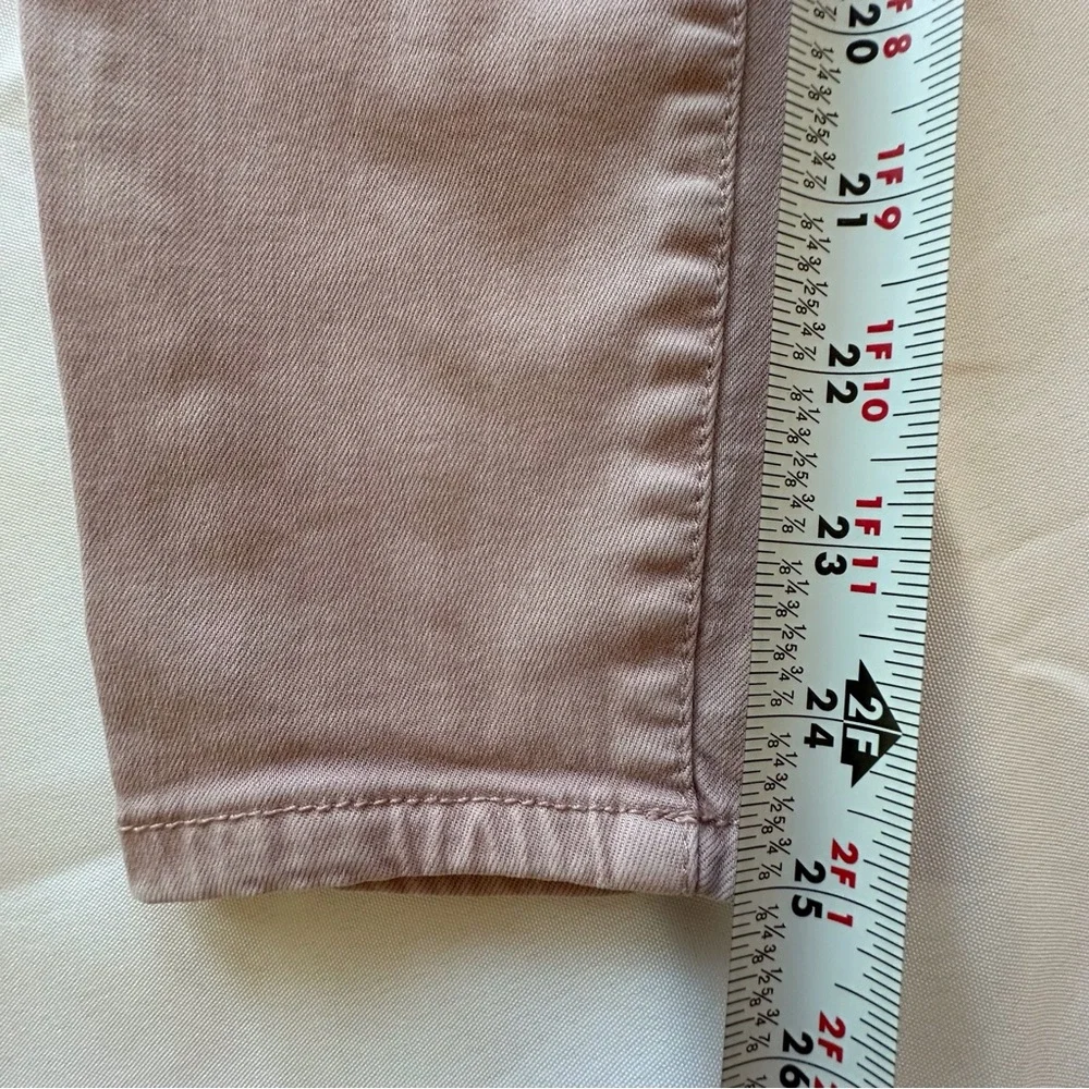 Buffalo David Bitton‎ Avalon mid rise ankle skinny light pink jeans women’s 6 - Picture 10 of 14